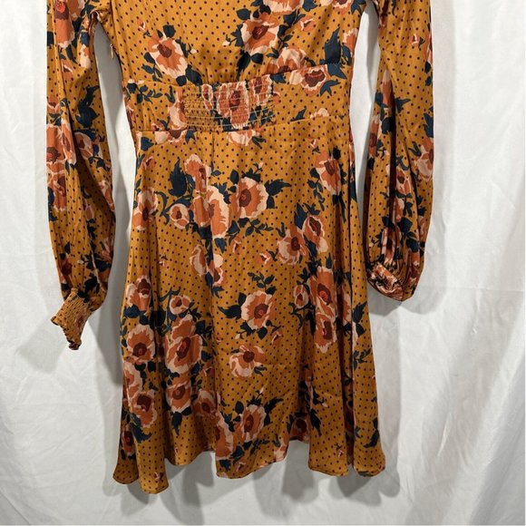NWT $128 Free People [ 2 ] Morning Light Mini Dress in Neutral‎ Cooper - Picture 12 of 14